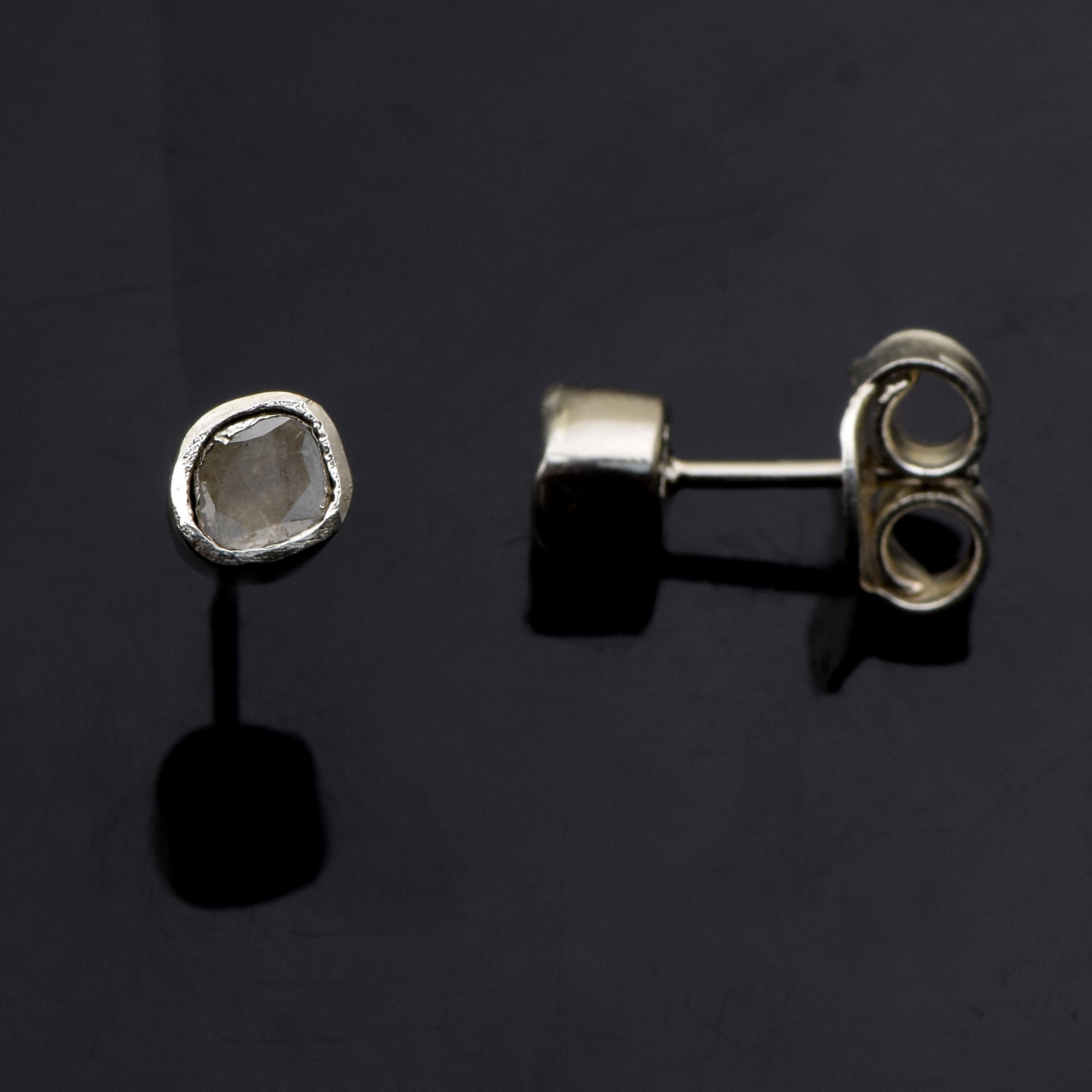 0.30 CTW Diamond Polki Studs