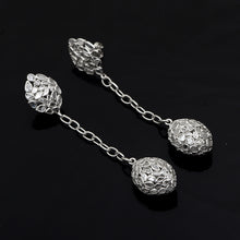 Load image into Gallery viewer, 6.50 CTW Diamond Polki Long Chain Dangle Earrings
