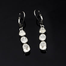 Load image into Gallery viewer, 1 CTW Diamond Polki Dangle Earrings
