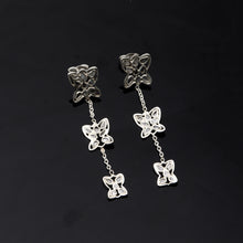 Load image into Gallery viewer, 2 CTW Diamond Polki Long Dangle Earrings
