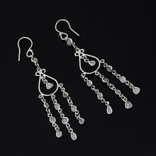 Load image into Gallery viewer, 1 CTW Diamond Polki Dangle Earrings
