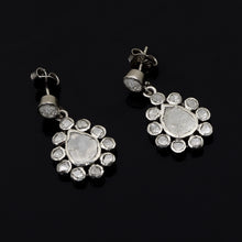Load image into Gallery viewer, 2.90 CTW Diamond Polki Dangle Earrings
