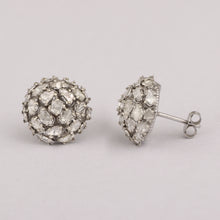 Load image into Gallery viewer, 1.50 CTW Slice Polki Diamond Dome Shape Earrings
