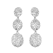 Load image into Gallery viewer, 6 CTW Diamond Polki Long Chain Dangle Earrings
