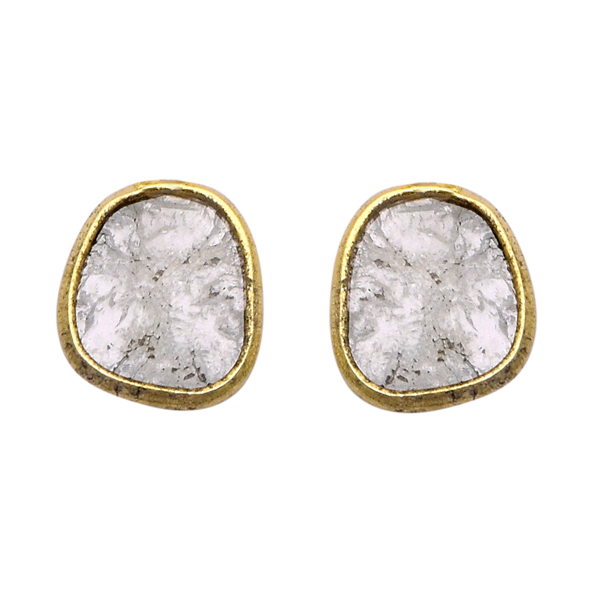0.15 CTW Diamond Polki Tiny Studs