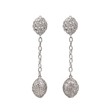 Load image into Gallery viewer, 6.50 CTW Diamond Polki Long Chain Dangle Earrings
