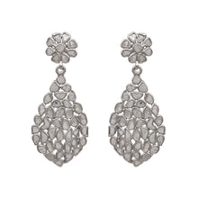 Load image into Gallery viewer, 3.25 CTW Diamond Polki Dangle Earrings

