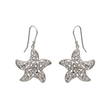 Load image into Gallery viewer, 2 CTW Diamond Polki Starfish Earrings

