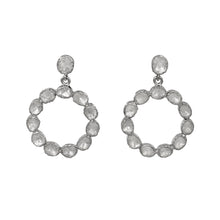 Load image into Gallery viewer, 2.50 CTW Diamond Polki Round Dangle Earrings
