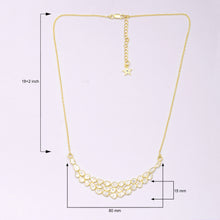 Load image into Gallery viewer, 5 CTW Diamond Polki Necklace
