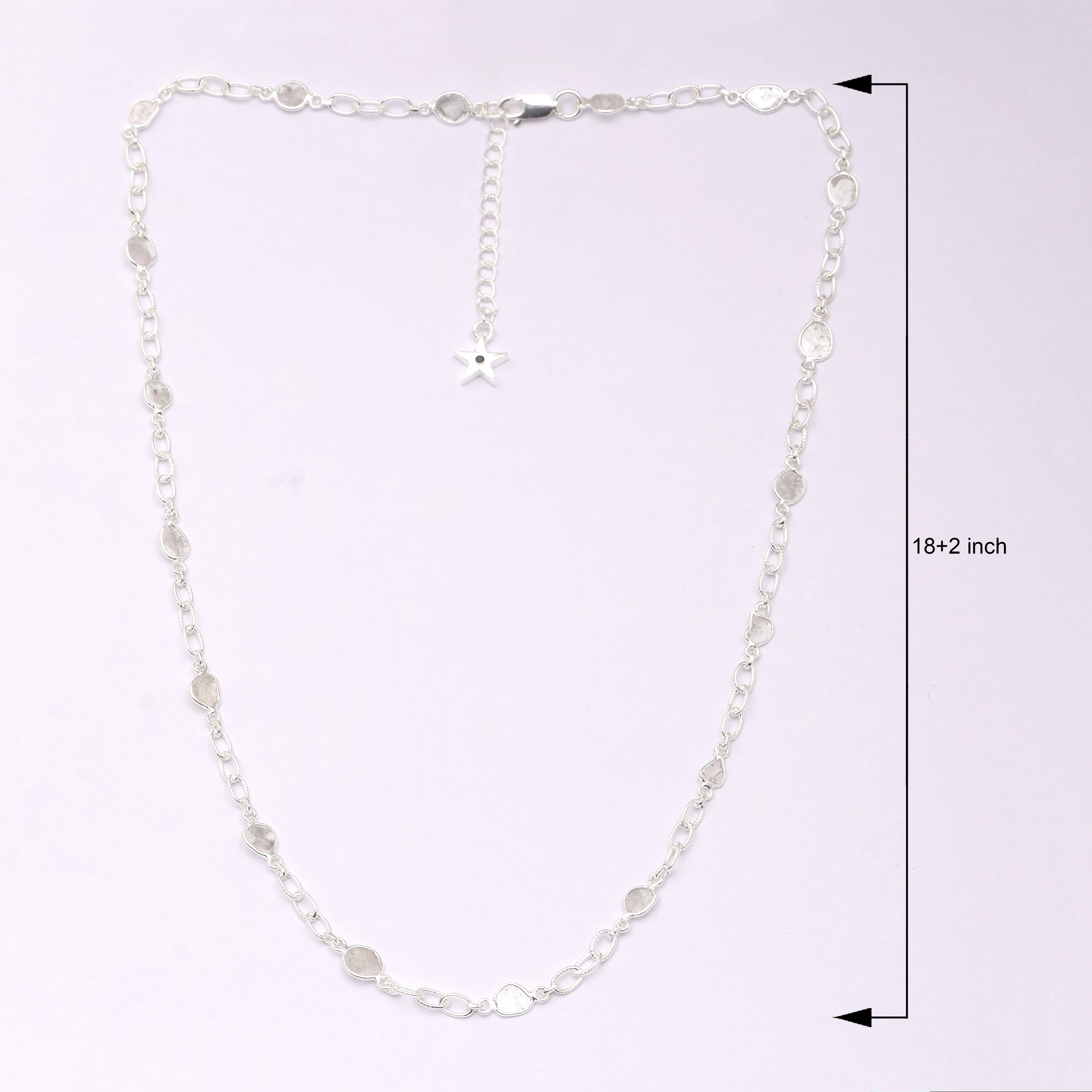 2 CTW Diamond Polki Necklace