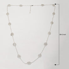 Load image into Gallery viewer, 8.50 CTW Diamond Polki Moonstone Necklace
