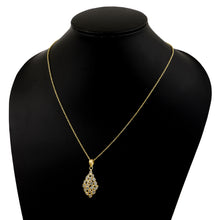Load image into Gallery viewer, 2.50 CTW Diamond Polki Geometric Pendant Necklace
