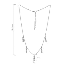 Load image into Gallery viewer, 4.00 CTW Natural Diamond Polki Boho Fringe Necklace 925 Sterling Silver Platinum Plated Everyday Slice Diamond Jewelry
