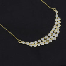 Load image into Gallery viewer, 5 CTW Diamond Polki Necklace
