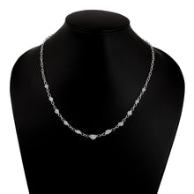 Load image into Gallery viewer, 2.00 CTW Natural Diamond Christmas gift 925 Sterling Silver Platinum Plated Everyday Slice Diamond Jewelry
