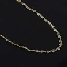 Load image into Gallery viewer, 24 CTW Diamond Polki Long Chain Necklace
