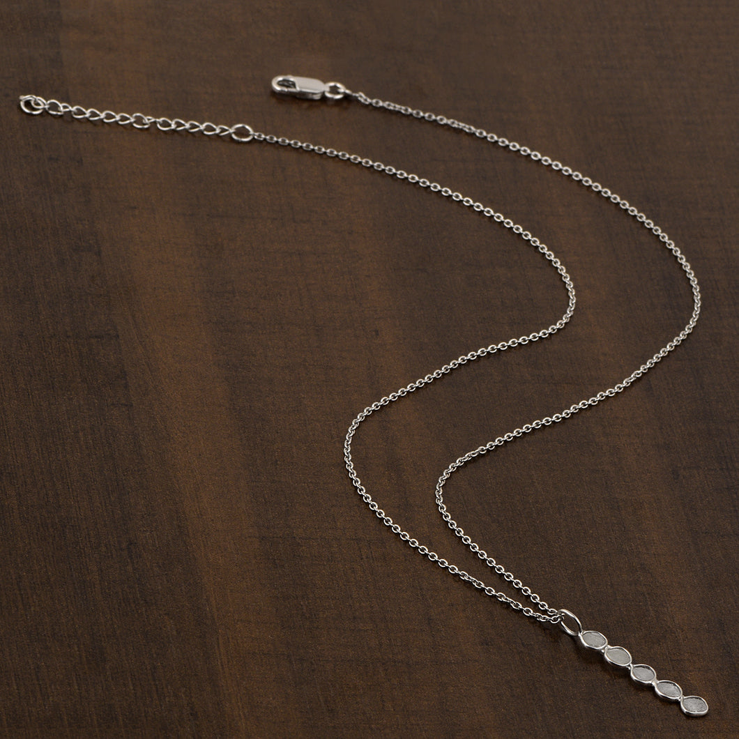 1.50 CTW Diamond Polki Boho Hanging Pendant Necklace