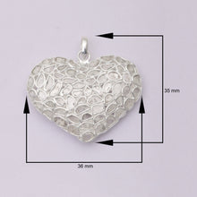 Load image into Gallery viewer, 2 CTW Diamond Polki Heart Pendant
