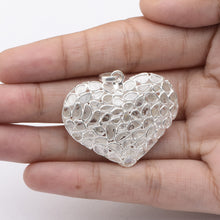 Load image into Gallery viewer, 2 CTW Diamond Polki Heart Pendant
