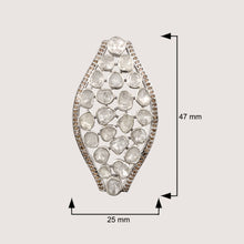 Load image into Gallery viewer, 3.10 CTW Diamond Polki Statement Pendant
