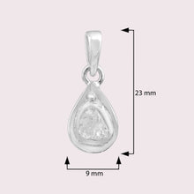 Load image into Gallery viewer, 0.35 CTW Diamond Polki Solitaire Pendant
