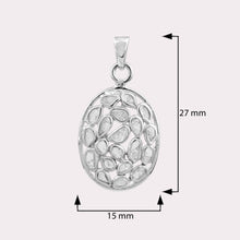 Load image into Gallery viewer, 1.00 CTW Diamond Polki Oval Pendant
