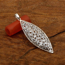 Load image into Gallery viewer, 4.50 CTW Diamond Polki Statement Pendant
