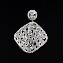 Load image into Gallery viewer, 4 CTW Diamond Polki Geometric Pendant
