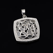 Load image into Gallery viewer, 1 CTW Diamond Polki Square Pendant
