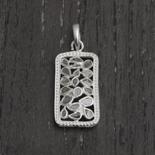 Load image into Gallery viewer, 1 CTW Diamond Polki Rectangular Pendant
