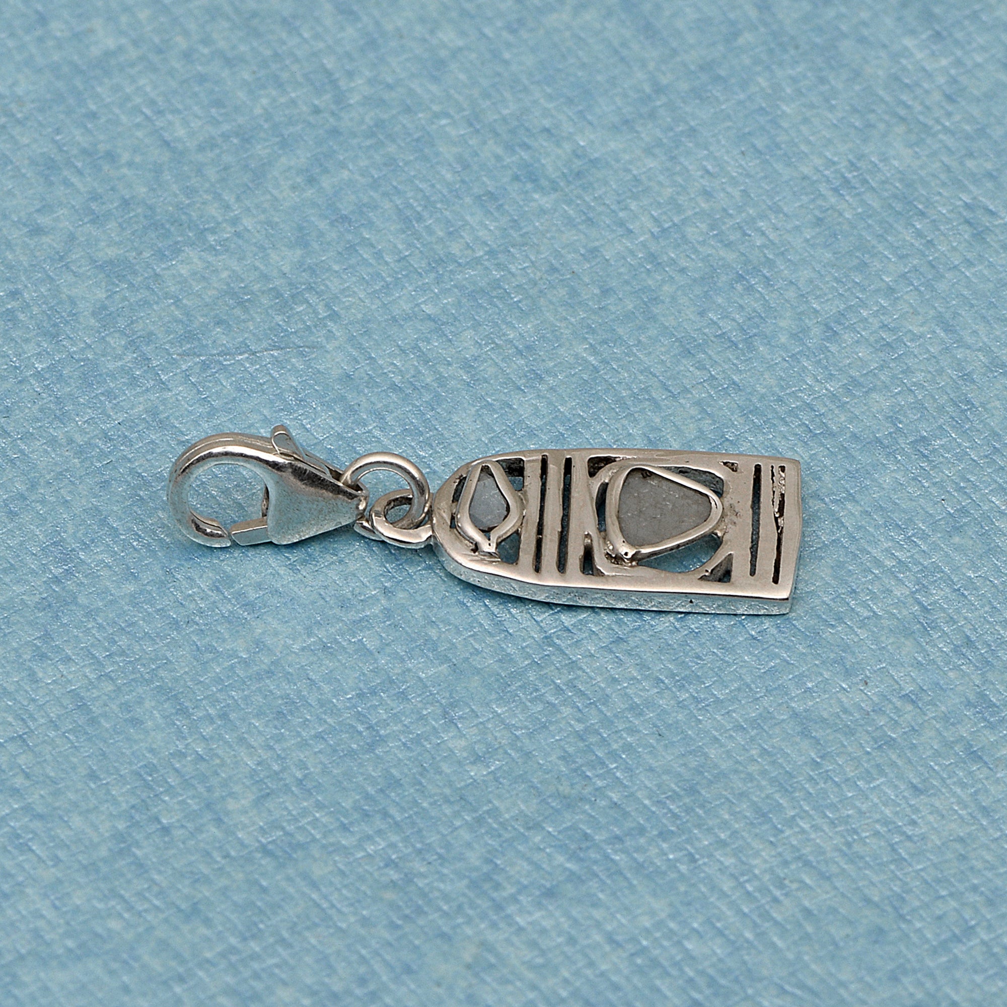 0.15 CTW Diamond Polki Tiny Charm Pendant