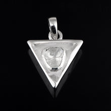 Load image into Gallery viewer, 0.50 CTW Diamond Polki Triangular Pendant

