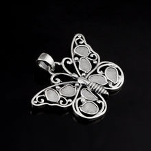Load image into Gallery viewer, 0.65 CTW Diamond Polki Butterfly Pendant
