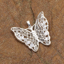 Load image into Gallery viewer, 1.50 CTW Diamond Polki Butterfly Pendant
