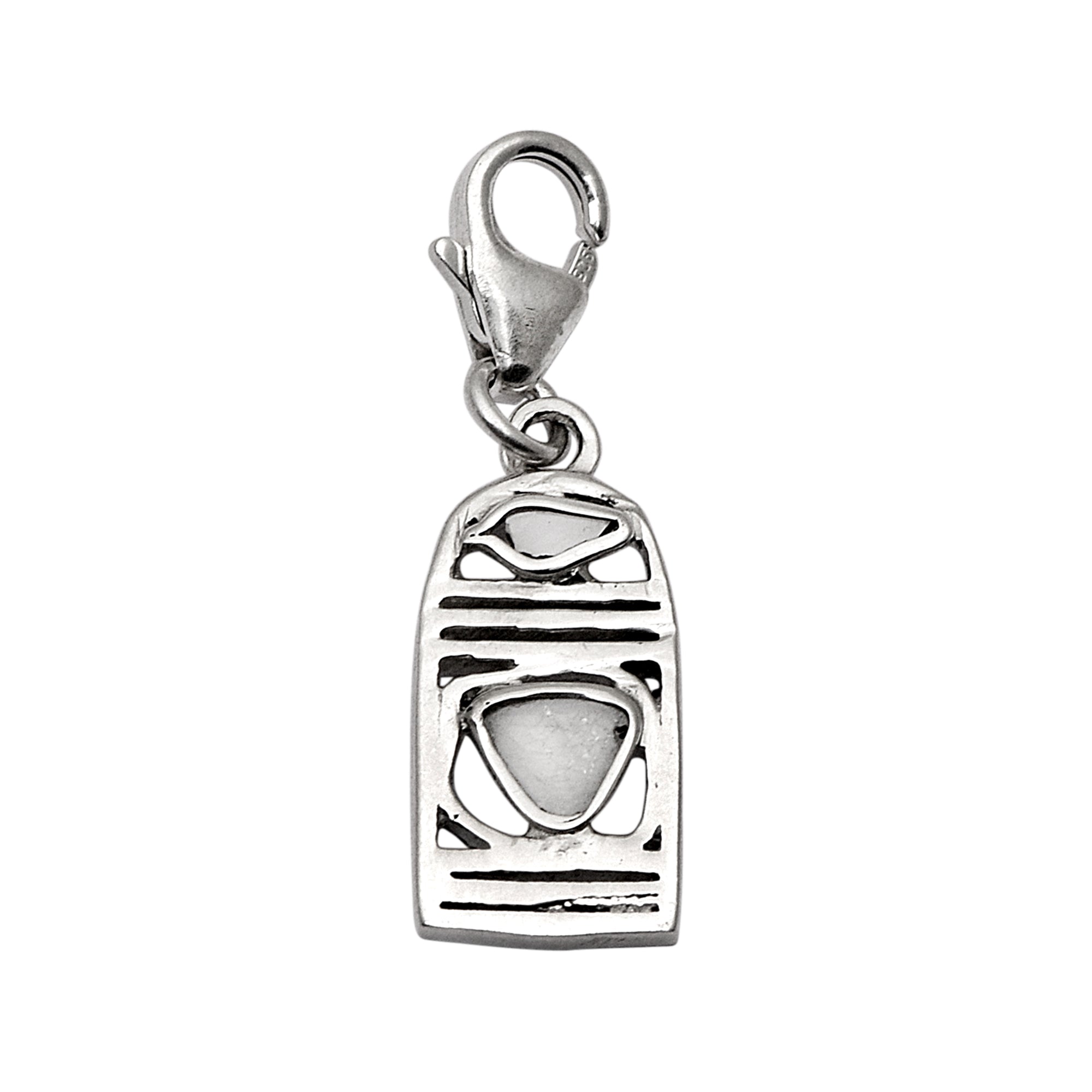 0.15 CTW Diamond Polki Tiny Charm Pendant