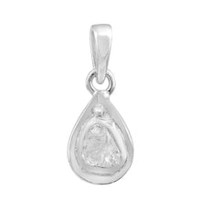 Load image into Gallery viewer, 0.35 CTW Diamond Polki Solitaire Pendant
