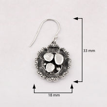 Load image into Gallery viewer, 1.00 CTW Diamond Polki Flower Inspired Pendant Set
