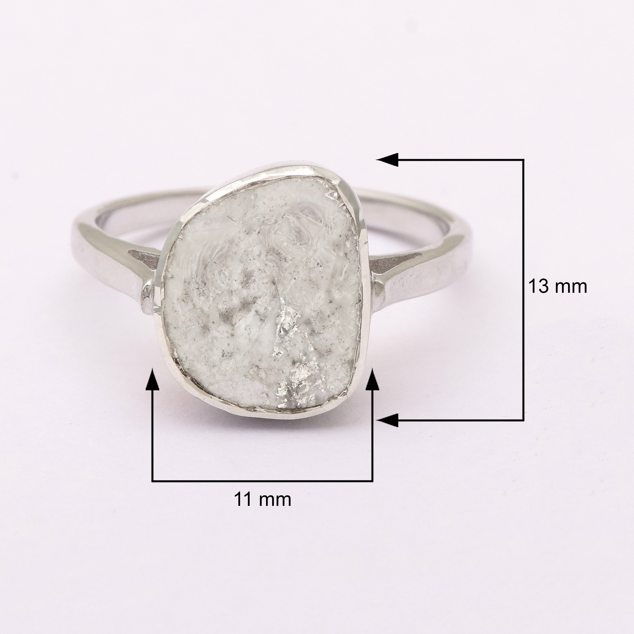 0.70 CTW Diamond Polki Solitaire Ring