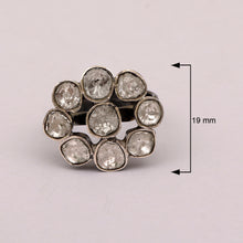 Load image into Gallery viewer, 2.50 CTW Diamond Polki Floral Ring
