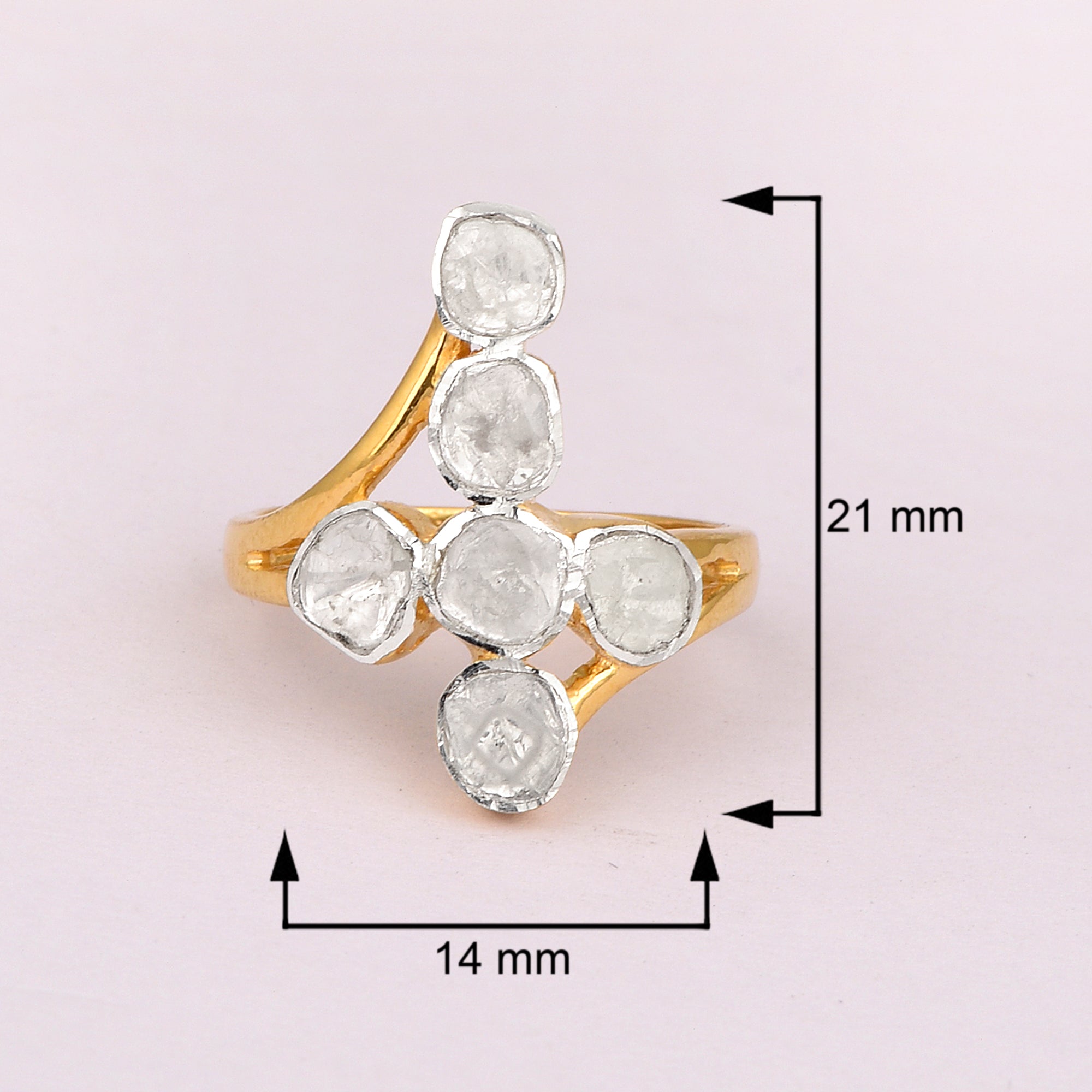 Polki Diamond Ring