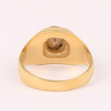 Load image into Gallery viewer, 0.50 CTW Natural Diamond Polki Men Solitaire Ring 925 Sterling Silver
