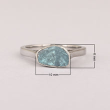 Load image into Gallery viewer, 0.50 CTW Natural Blue Diamond Polki Solitaire Handmade Women Ring
