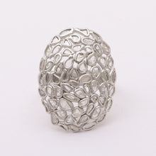 Load image into Gallery viewer, 2 CTW Diamond Polki Cluster Ring
