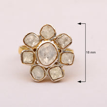 Load image into Gallery viewer, 2 CTW Diamond Polki Ring

