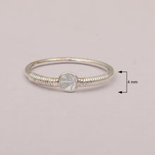 Load image into Gallery viewer, 0.20 CTW Diamond Polki Tiny Stackable Ring
