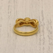 Load image into Gallery viewer, 0.50 CTW Diamond Polki Pearl Ring
