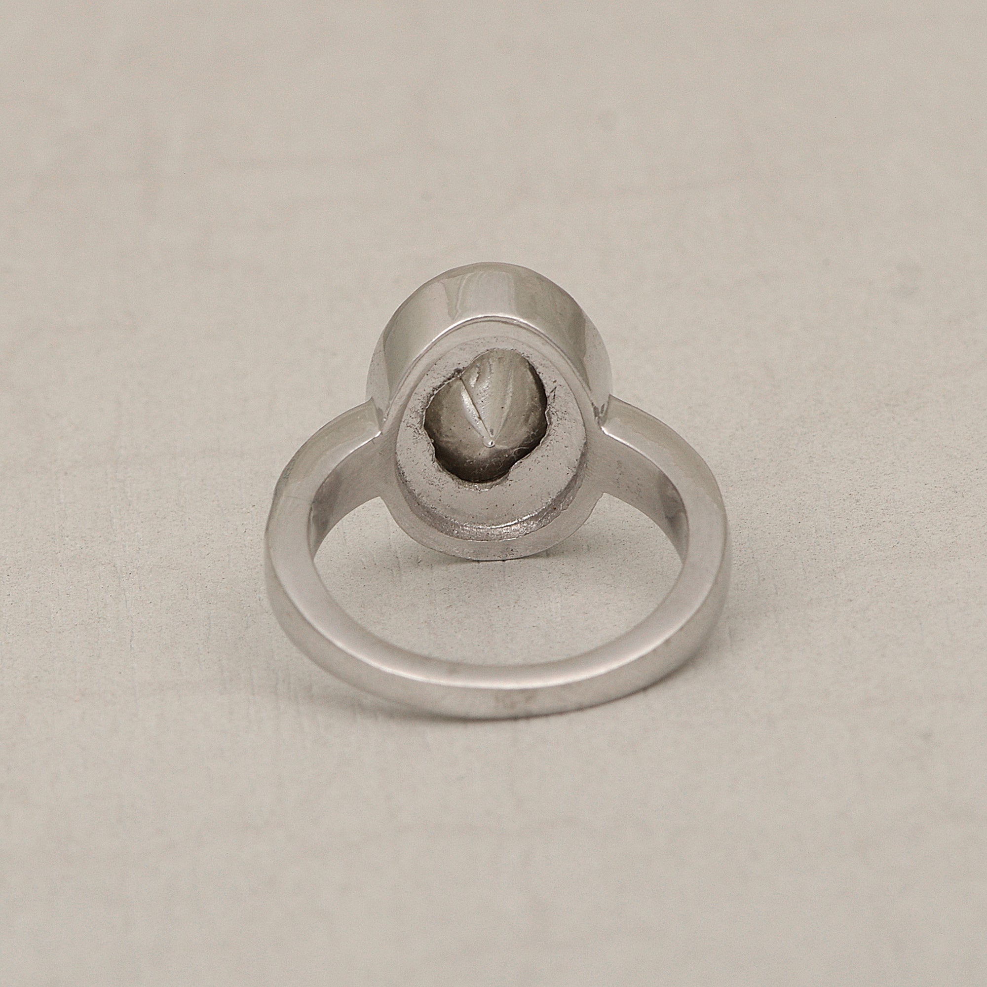 0.70 CTW Diamond Polki Green Enamel Ring