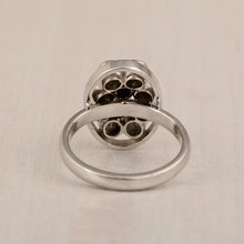 Load image into Gallery viewer, 1.80 CTW Natural Slice Polki Diamond Handmade Cocktail Ring 925 Sterling Silver
