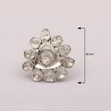 Load image into Gallery viewer, 1.80 CTW Diamond Polki Solitaire Ring
